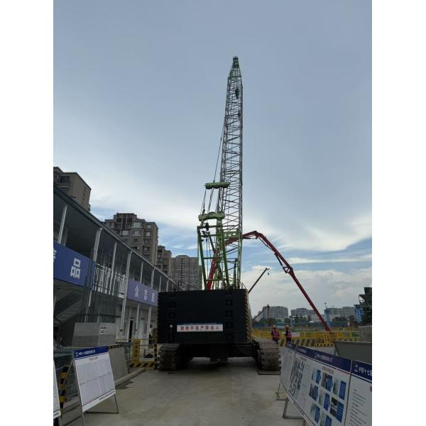 Used Zoomlion 85 ton crawler crane for sale at a special price