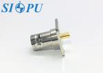 BNC Female RF Coaxial Connector – Flange Mount, for 2# Semi-Rigid/Semi-Flexible