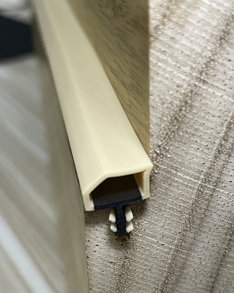 Co-Extruded High Resilience Tpe Soundproof Door Seals Weather stripping