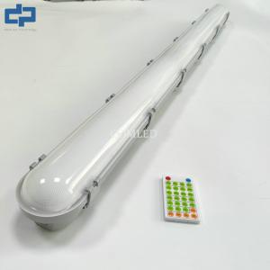 Wholesale Industrial Tri-Proof batten light dimmable warehouse Compact LED Betten Light 1200mm CE SAA approved tri-proof linear light fixture With Sensor PC from china suppliers