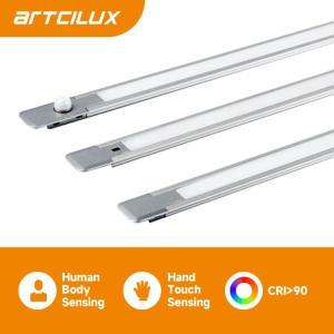 Wholesale Alunimiun Wardrobe Cabinet Strip Light SMD2835 60PCS/M LED Concealed Strip Lighting from china suppliers