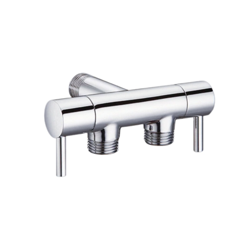 NPT Thread faucet Angle Valve Chrome Angle Stop Valves 3/8inch