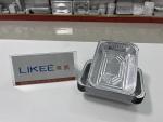 Silver Aluminum Foil Plate Making Machine With High Precised Steel