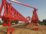 JQJ 100t bridge erecting machine, double beam truss bridge erecting machine