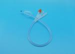 Small Size Foley Catheter Three Way , Three Way Catheter Parts For Hospitals