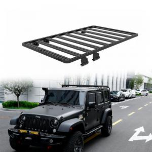China Customized Jeep JK Car Roof Rack Aluminum Alloy Roof Rail Rack on sale