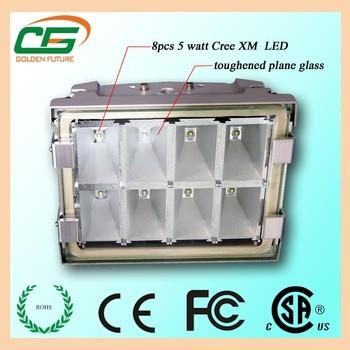 IP65 40W Cree Gas Station LED Canopy Light Cool White , FCC CE LED Flood