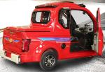 Gasoline Motorized 3 Wheel Pickup Truck 200CC Passenger Tricycles