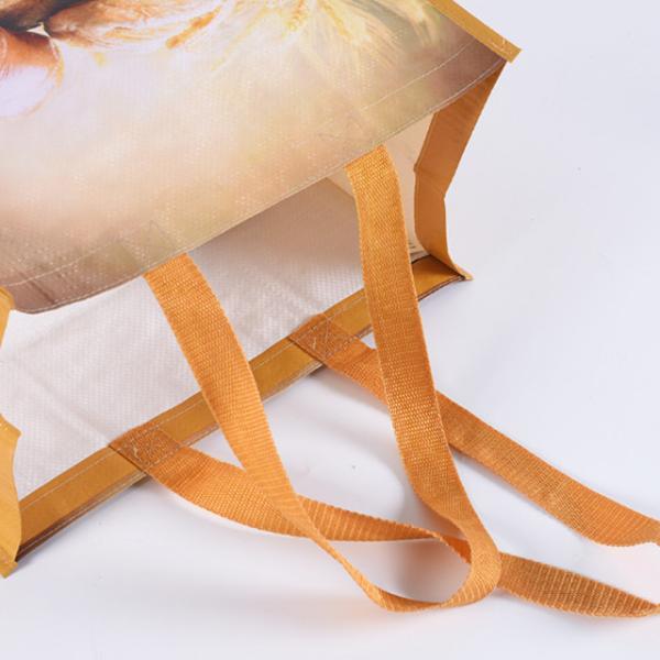 Eco Friendly China PP Woven Bags for Shopping , Custom PP Woven Shopping Bag