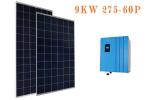 4mm2 9KW Polycrystalline 275W On Grid Solar PV System