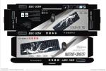 Keyboard paper packaging box