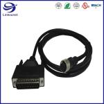 Medical Machinery Wire Harness with DB 37pin Rectangle Male Connectors