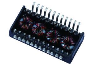 Wholesale Single Port L22N001-0 1000 BASE –T Magnetics For Ethernet Lan Filter SMT 24Pin from china suppliers