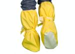 Microporous Anti Slip Disposable Bootie Covers Convenient Portable With PVC Sole
