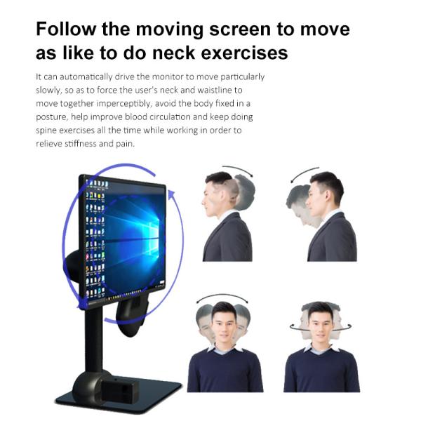 Electric Rotatable Monitor Stand Custom Computer Monitor Arm