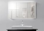 Silver Bathroom Vanity Mirrors , Lead Free Mirror Environmental Protection