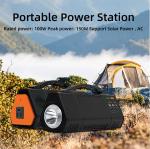 Outdoor Camping Portable Power Station Jump Starter 100W 155Wh