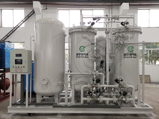 Compact High Pressure Nitrogen Generator For Food / Pharmaceutical Industry
