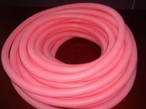 Wholesale Pink Corrugated Flexible Tubing PP PE PA  Insulation Tubing Factory from china suppliers
