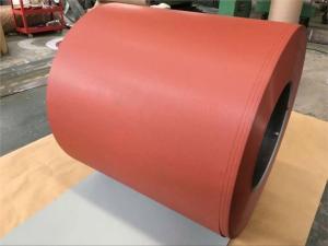 Wholesale 275G/M2 Textured Matt Colour Coated Steel Coils 0.125-0.8mm*600-1250mm from china suppliers