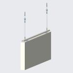 Connectors Anchors Hanger Wire Suspension Kit For Acoustic Panels
