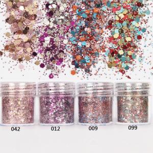 Wholesale 365 Colors Chunky Glitter for Nail and Body Excellent Nail Art Effect Biodegradable Glitter Powder from china suppliers