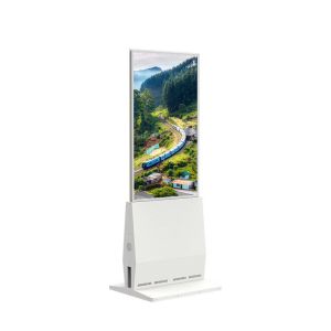 Wholesale Multi-Touch Standalone Transparent Signage Display Commercial Clear Digital Display from china suppliers