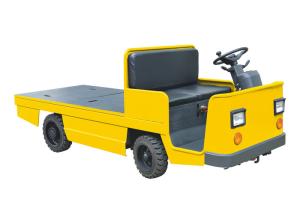 Wholesale Battery Powered Electric Tow Tractor With Large Platform Solid Wheels from china suppliers