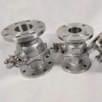 Pn16 DN65 CF8 Stainless Steel Flange Ball Valve with After-Sales Service Support