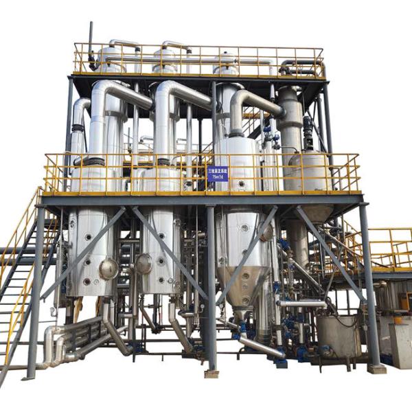 Multiple Effect Evaporator & Vacuum Crystallization System (1600 lph)