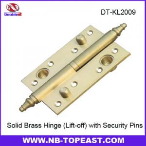 Wholesale Solid Brass Hinge (LIFT-OFF) with Security Pins from china suppliers