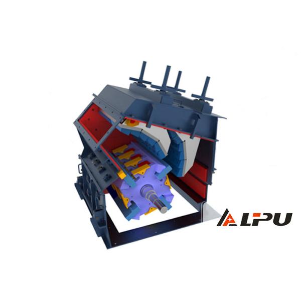 Two Or Three Cavity Stone Impact Crusher / Mine Crushing Equipment For Mining , Highway