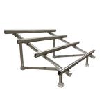 Professional Aluminum Extrusion Solar Panel Frame Good Weather Resistance