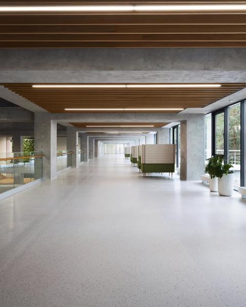 Metal Ceiling Tiles Baffles Woodgrain Microperforated Acoustic Panels Soundproof