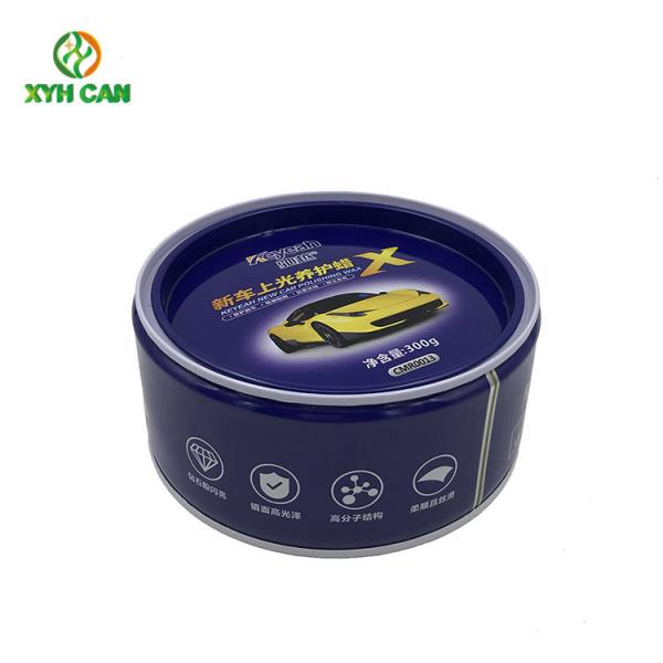 Wax Tin Can Recyclable Box Latas Wax Tin 250ml-500ml CMYK Off Set Printing