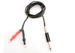 1.8M Wire & Rubber Flat Spring Tattoo Machine Clip Cord For Power