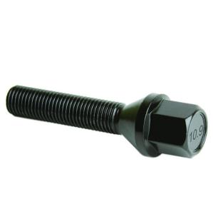 Wholesale Black Grade 10.9 M14x1.25 Extended Lug Bolts Shank 46mm For BMW F Chassis G Chassis &amp; Mini from china suppliers