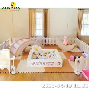 Wholesale Hot sale tan Beige soft play set soft play tunnel children indoor equipment from china suppliers