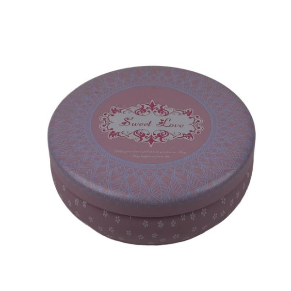 Large Seamless Candle Tin Can CMYK Offset Printing Candle Tin Box Decorative