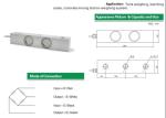 Shear beam load cell 2 ton Pressure Plate weight sensor Tank Weigh 6 Ton load