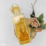 Customized 700ml 750ml Extra White Flint Glass Cylinder Long Neck Gin Rum Bottle