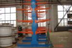 Long Arm Warehouse Cantilever Racking Systems Double &Single Side Hanging