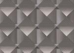3D Effect Modern Removable wallpaper popular For House Wall , square modern