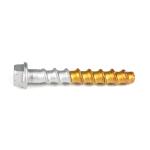 Hex Head Gold Baking Paint Concrete Anchors Bolt for Installation 3/8x4 Masonry