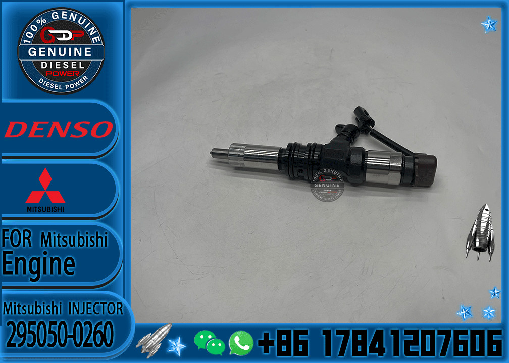 Diesel Fuel Injector Assembly 295050-0260 For Mitsubish 6M60 EURO 5 ME306476