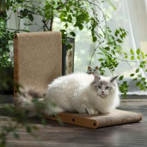 Wholesale Sustainable Reversible Cat Scratching Pad Durable Cat Scratcher Lounge from china suppliers
