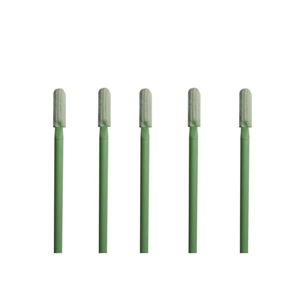 Cleanroom Swabs Cleanroom Consumables Polyester Tip Double / Single Layered
