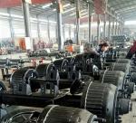 3 Axle Replacement Semi Trailer Axles 420X220MM Heat Treatment ISO90001