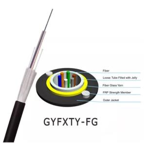 Wholesale YTTX Outdoor 24 Core Fiber Optic Aerial Drop Cable All Dielectric Aerial GYFXTY from china suppliers
