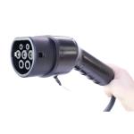 e-mingze 16A 3phase 11KW EU type2 EV charger station AC fast ev charging